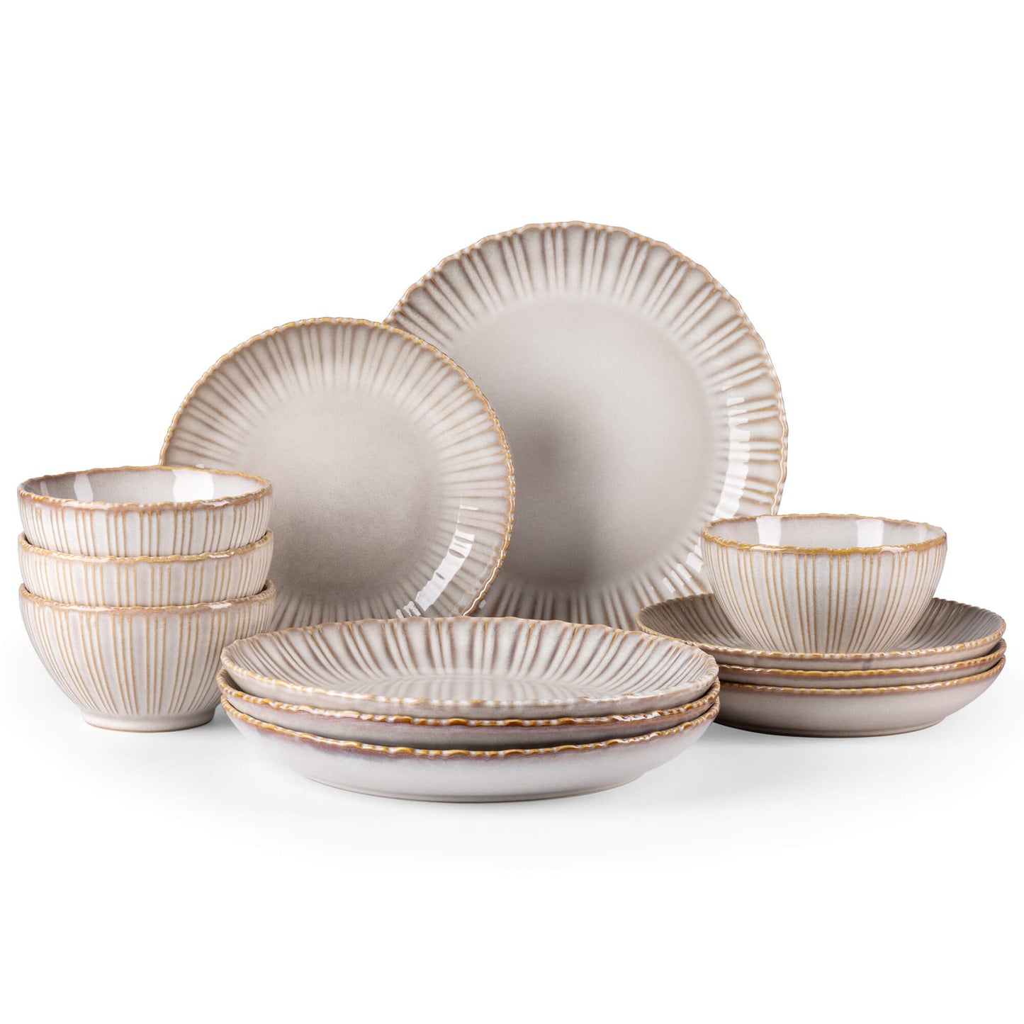 The Terra Stoneware Dinnerware Sets