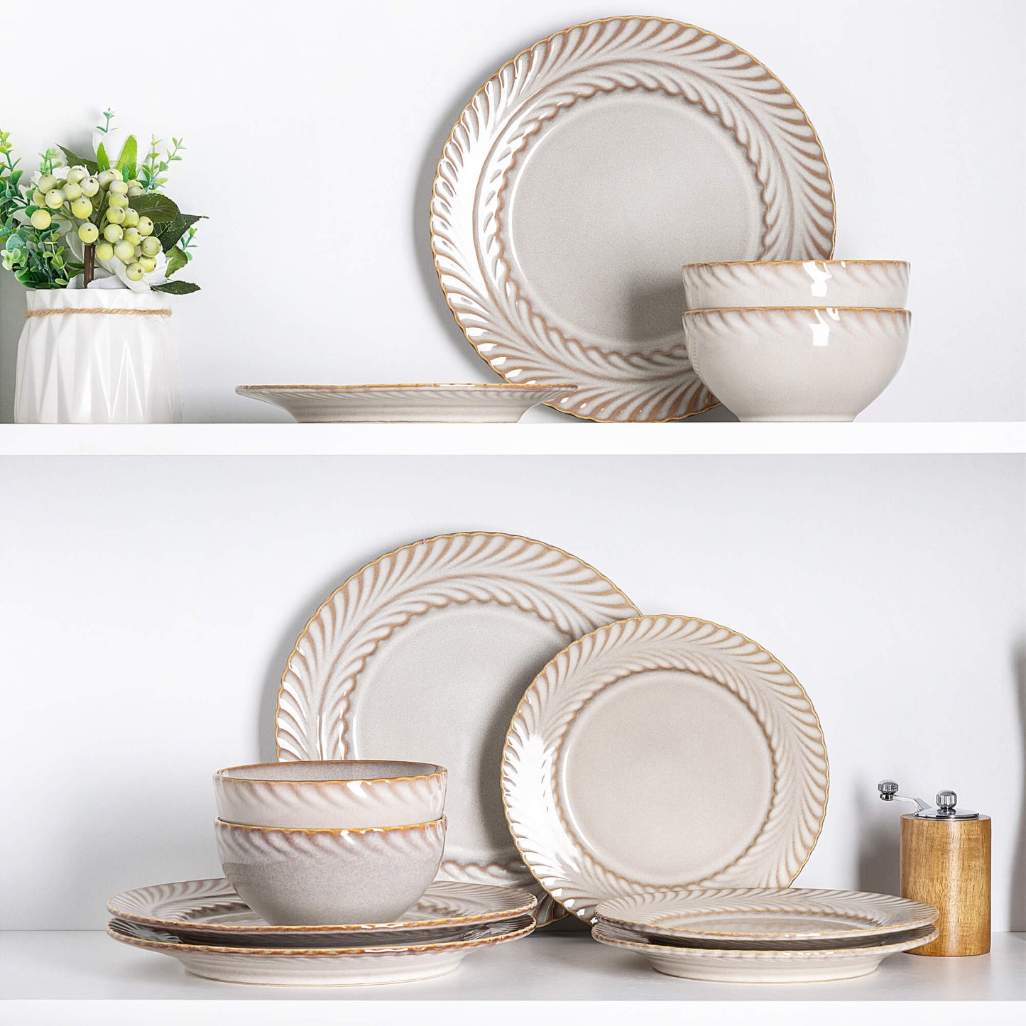 The Terra Stoneware Dinnerware Sets