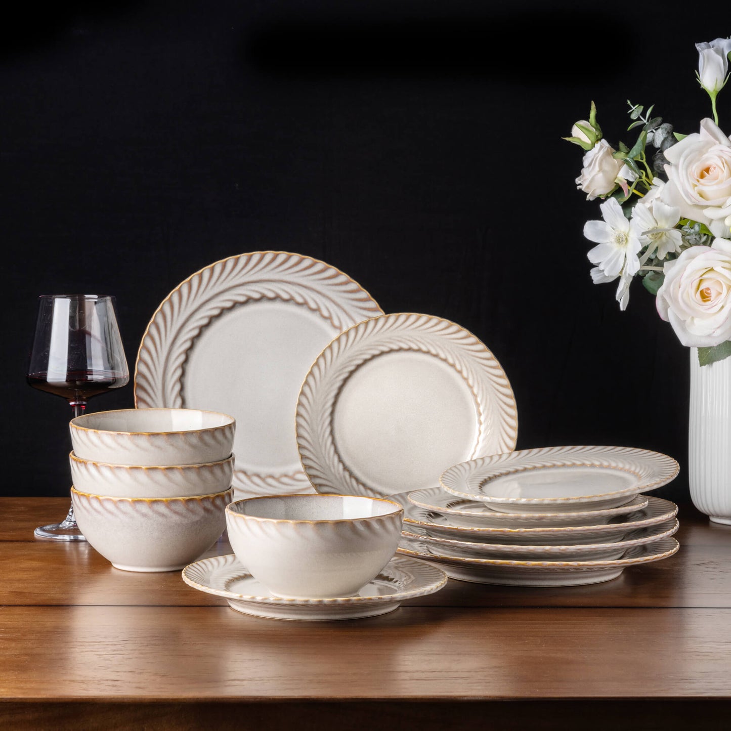 The Terra Stoneware Dinnerware Sets