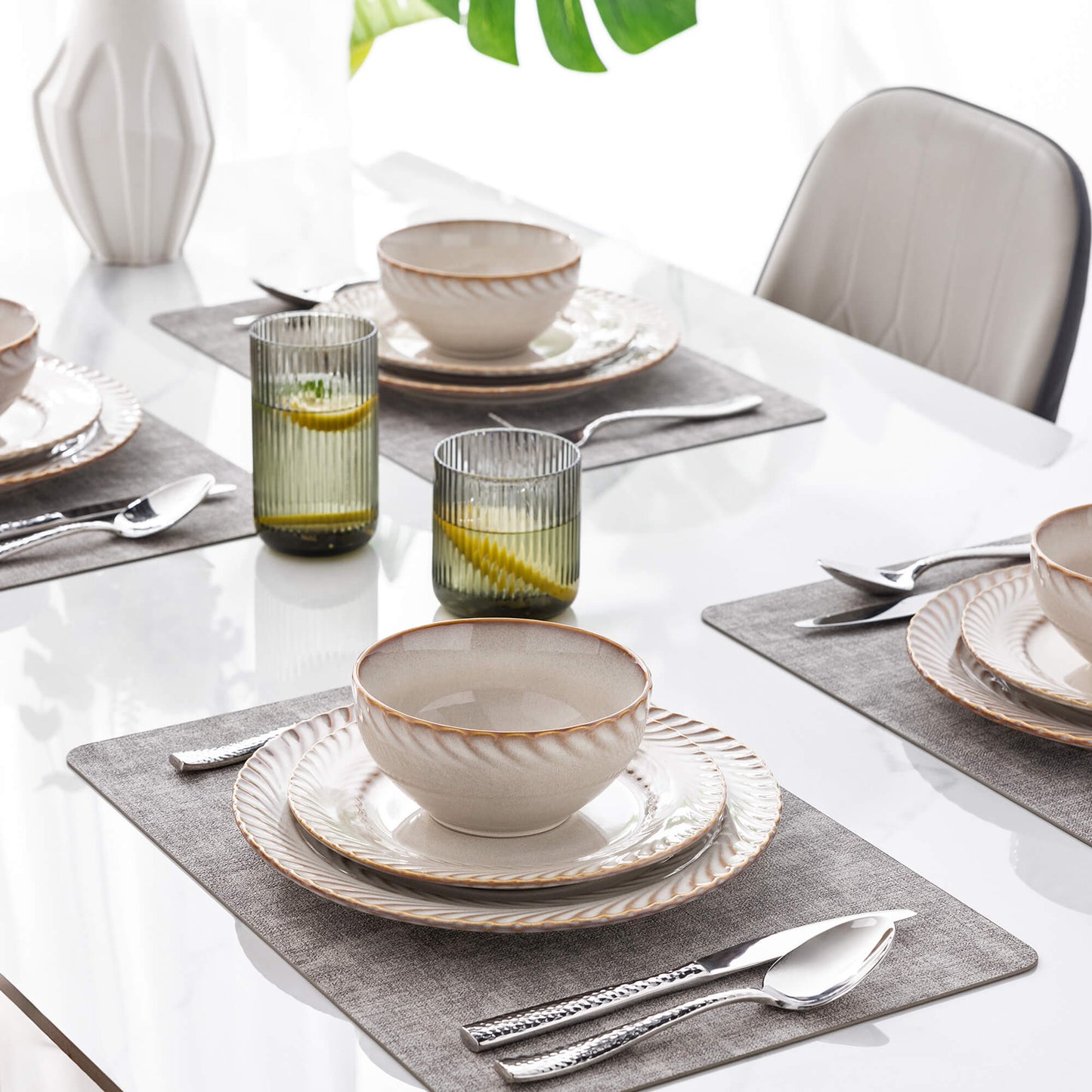 The Terra Stoneware Dinnerware Sets