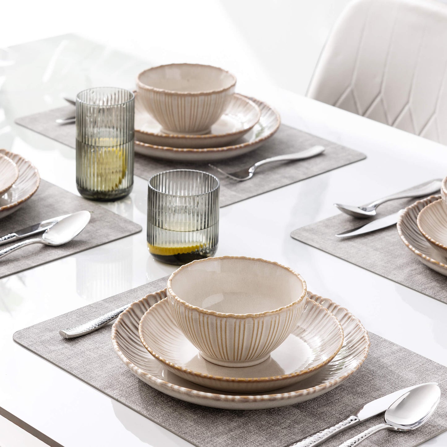 The Terra Stoneware Dinnerware Sets