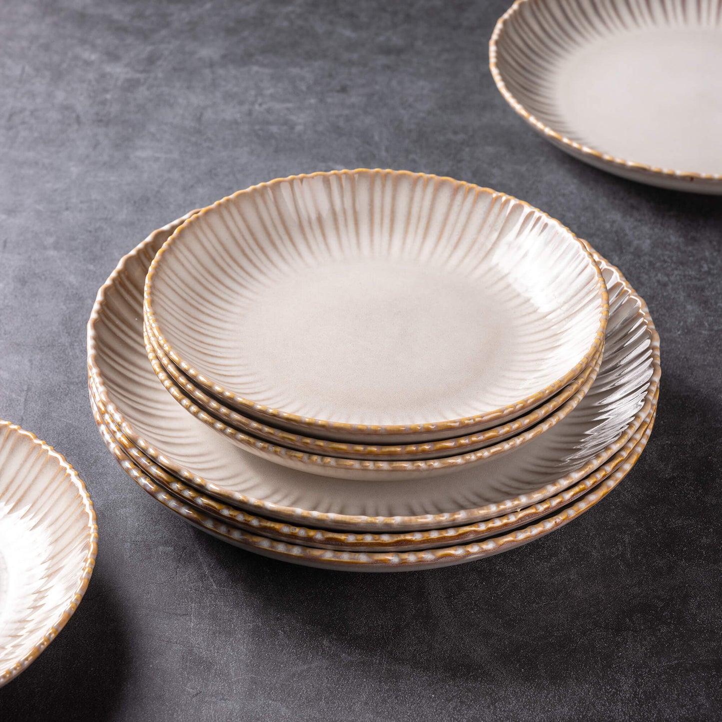 The Terra Stoneware Dinnerware Sets